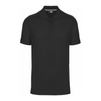 POLO PIQUÉ HOMEM M/M 3 BOT PRETO WK274